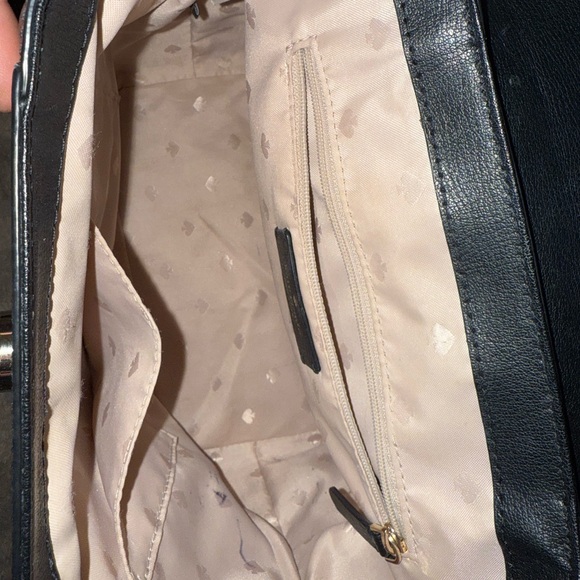 Kate Spade Black Leather Backpack - Picture 3 of 4